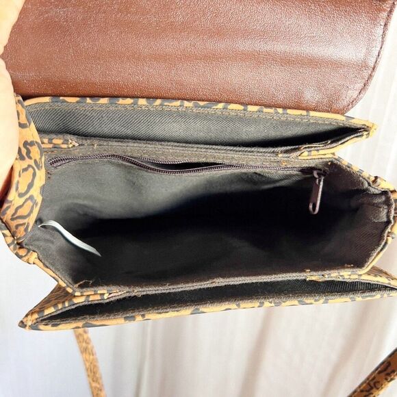 Lazarini W. | Women’s | Bags | One Size | Y2k 90s Animal Print Mini Messenger Ba - Picture 2 of 5